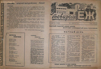 "Товарищ "ЕЖ"