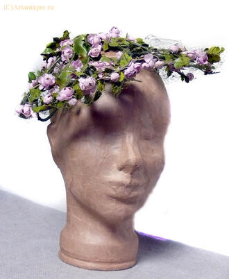 Шляпка женская с вуалью
