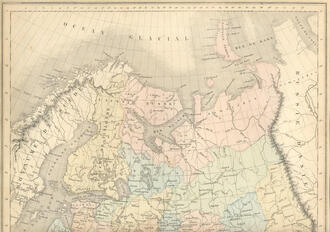 Карта "Russie D`Europe"