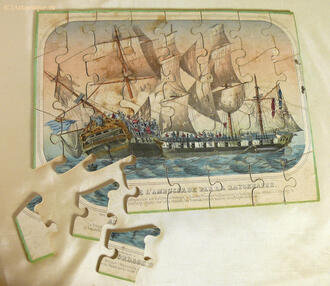 Игра-пазл "Abordage de L'Ambuscade par la Bayonnaise"