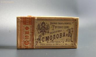 Коробка табачная "Асмолова и Ко"