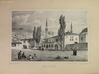 Гравюра "Mosouee du palais des Khans."