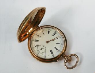 Часы карманные двухкрышечные