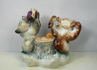 Чернильница "Медвежата"
