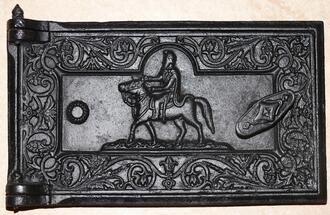 Дверца печная "Всадник"