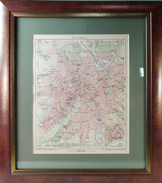План Москвы 1904г.