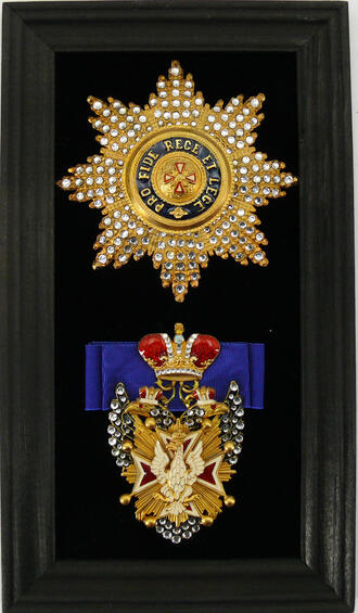 Звезда и знак ордена Белого орла